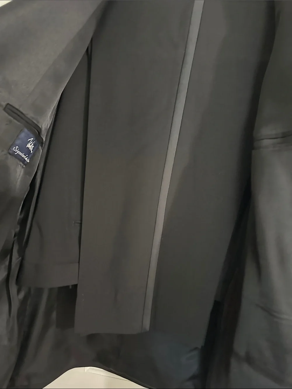John Weitz Black Men's Tuxedo